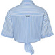 chemise femme th tjw stripe cblk front knot shi