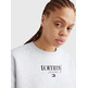 sweat-shirt femme th tjw rlxd essential logo 1 crew