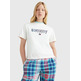 t-shirt femme  th tjw cls tartan 1 tee
