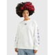 sweat-shirt femme  th tjw rlx pop badge crew