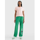 t-shirt femme th tjw reg color serif linear ss