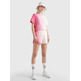 t-shirt femme th tjw cls dip dye signature tee