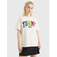 t-shirt femme th tjw rlx pop tommy 2 tee