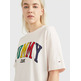 t-shirt femme th tjw rlx pop tommy 2 tee
