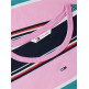 t-shirt femme  tommy hilfiger tjw slim essential rib ss