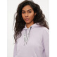 sweat-shirt femme th tjw bxy logo drawcord hoodie e