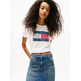 femme tjw reg floral flag tee ybl
