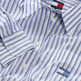 femme tjw ovs badge stripe shirt c5z