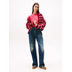 t-shirt femme tommy hilfiger tjw slim ess logo 1 tee ext