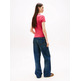 t-shirt femme tommy hilfiger tjw slim ess logo 1 tee ext
