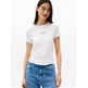 t-shirt femme tommy hilfiger tjw slim ess logo 1 tee ext