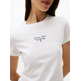 t-shirt femme tommy hilfiger tjw slim ess logo 1 tee ext