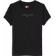 t-shirt femme  tommy hilfiger tjw slim bling linear tee ext
