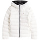femme tjw slim hood prnt down jckt e ybl