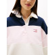 sweat-shirt femme  tommy hilfiger tjw badge stripe rugby