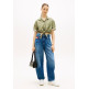 chemise femme  tommy hilfiger tjw tie front linen shirt