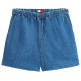 le short femme  tommy hilfiger tjw ess chambray  shorts ext