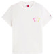 t-shirt femme  tommy hilfiger tjw reg tj bubble ss tee ext