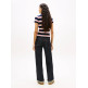 pôle femme  tommy hilfiger tjw slim rib ss pôle