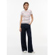 pôle femme  tommy hilfiger tjw slim rib ss pôle