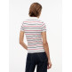 pôle femme  tommy hilfiger tjw slim rib ss pôle
