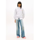 sweat-shirt femme  tommy hilfiger tjw bxy color bubble crew ext