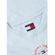 t-shirt femme  tommy hilfiger tjw slim ess logo2 rib tee ext