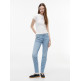 t-shirt femme  tommy hilfiger tjw slim ess logo2 rib tee ext