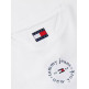t-shirt femme  tommy hilfiger tjw slim ess logo2 rib tee ext