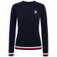 maillot femme  tommy hilfiger tjw rwb tipping sweater