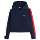 sweat-shirt femme  tommy hilfiger tjw reg badge track hood ext