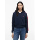 sweat-shirt femme  tommy hilfiger tjw reg badge track hood ext
