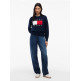maillot femme  tommy hilfiger tjw flag sweater ext