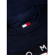 maillot femme  tommy hilfiger tjw flag sweater ext