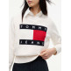 maillot femme  tommy hilfiger tjw flag sweater ext