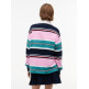 sweat-shirt femme  tommy hilfiger tjw rlx multi stripe rugby ext