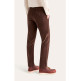 pantalon homme  dockers crafted khaki slim hot fudge