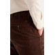pantalon homme  dockers crafted khaki slim hot fudge
