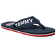 homme tommy jeans flip flop logo tap c87