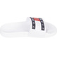 sandale femme  th tommy jeans flag pool slide