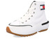chaussure femme th tommy jeans mid run cleat