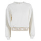 sweat-shirt femme  yeszee felpa donna girocollo, rib per