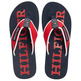 tongs homme tommy hilfiger avec brides en tissu tressé