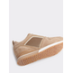 chaussure femme  th mix material wedge sneaker