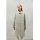 manteau long femme ecoalf ida