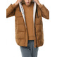 manteau femme ecoalf noiralf reversible jacket woma