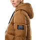 manteau femme ecoalf noiralf reversible jacket woma