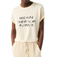 t-shirt femme  ecoalf minalf t-shirt woman