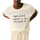 t-shirt femme  ecoalf minalf t-shirt woman