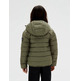 cazadora garçon calvin klein inst. logo light padded jacket